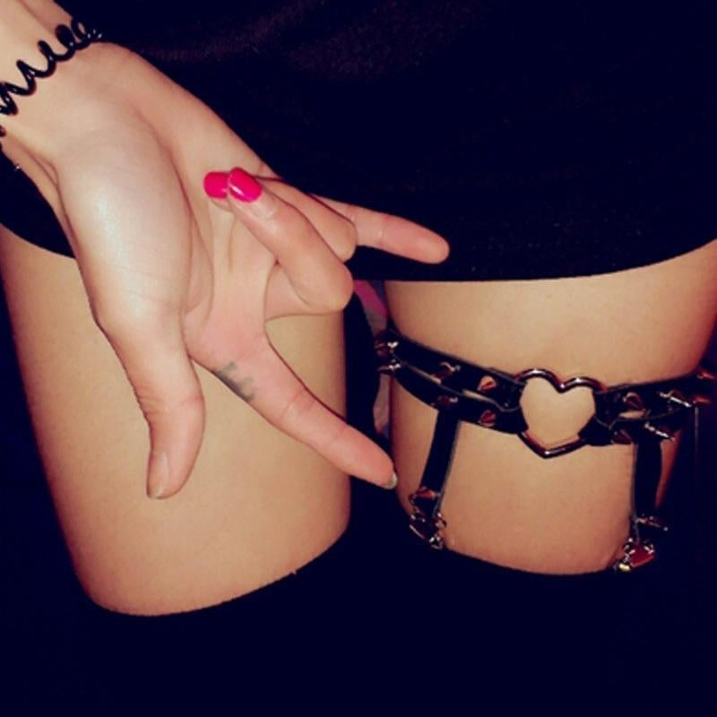 Women's Punk Garters Punk Design Women's Punk Garters Punk Design