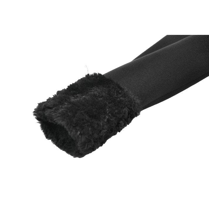 Darkinlove Women's Gothic Cross Plush Cat Ear Hooded Coat