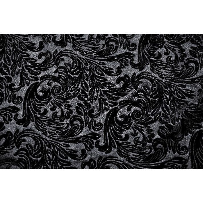 Darkinlove Women's Gothic Embossed Velvet Tank Top