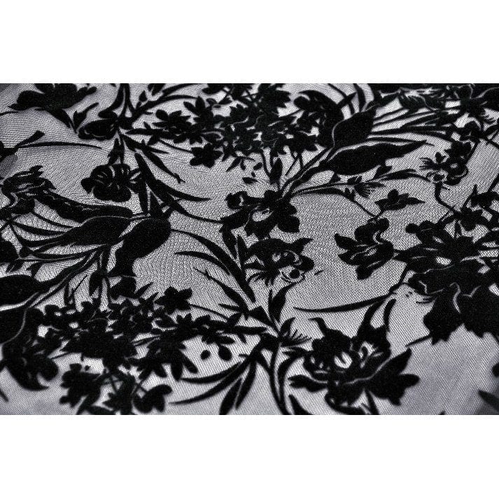 Darkinlove Women's Gothic Layered Ruffled Lace Shirt