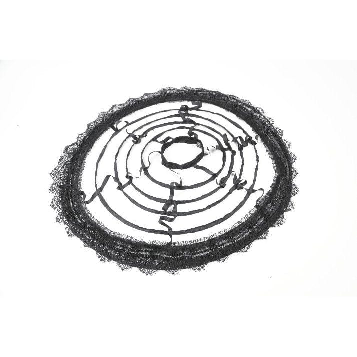 Darkinlove Women's Gothic Multi-Layered Lace Boning Petticoat