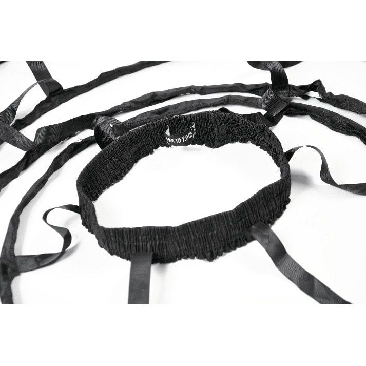 Darkinlove Women's Gothic Multi-Layered Lace Boning Petticoat