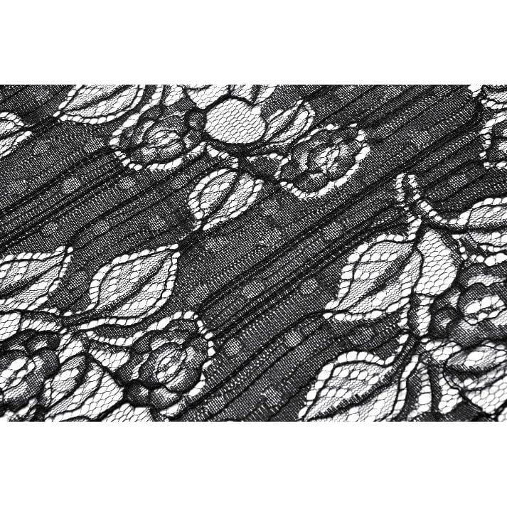 Darkinlove Women's Gothic Multilayer High/Low Lace Skirt