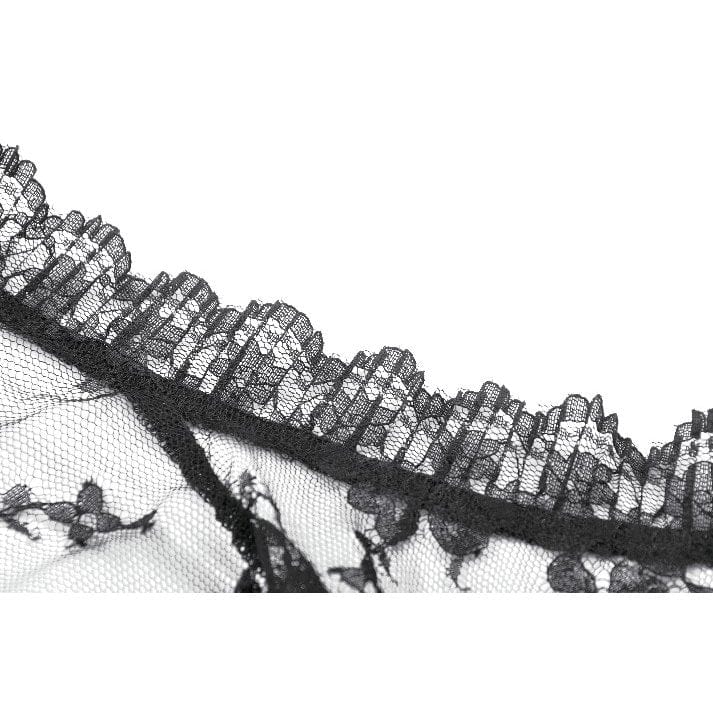 Darkinlove Women's Gothic Sheer Floral Lace Shrug