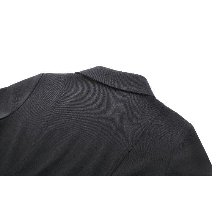 Darkinlove Women's Gothic Turn-down Collar Cutout Homecoming Dress