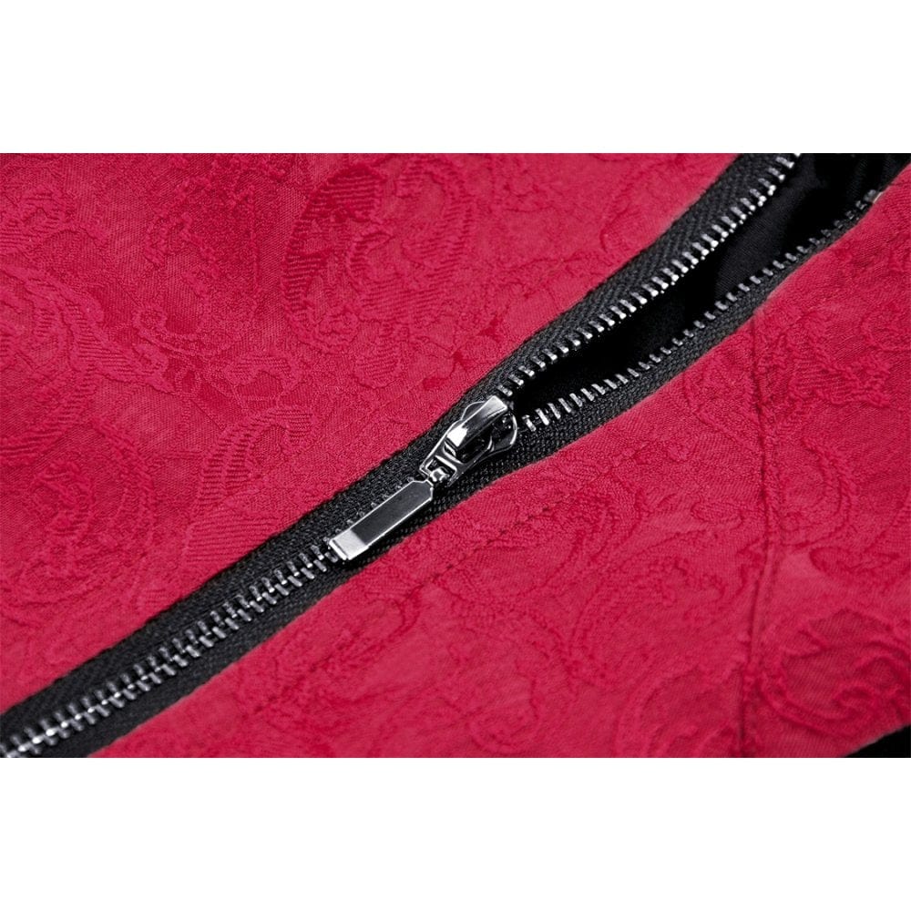 Darkinlove Women's Grunge Strappy Double Color Bustier