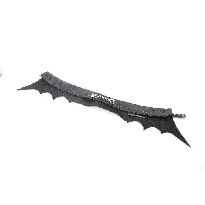 Darkinlove Women's Punk Batwing O-ring Faux Leather Choker