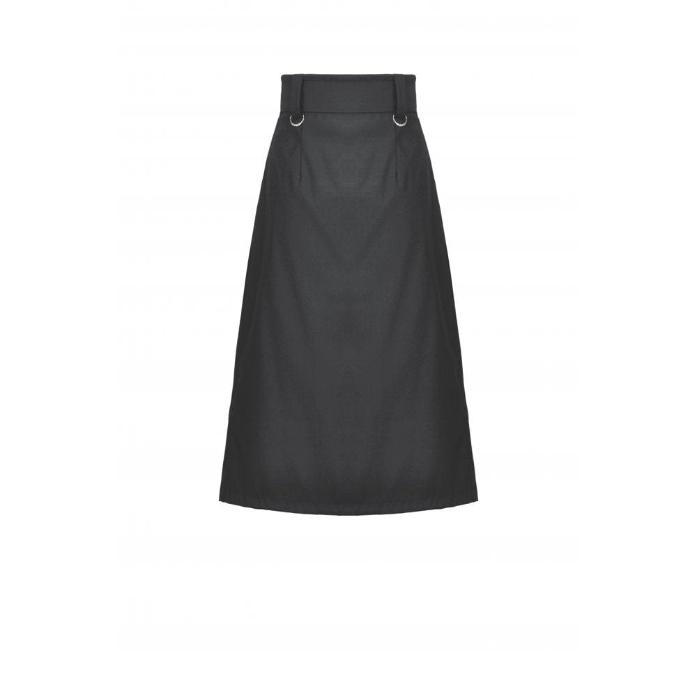 Darkinlove Women's Punk Metal Chain Belt with Straps