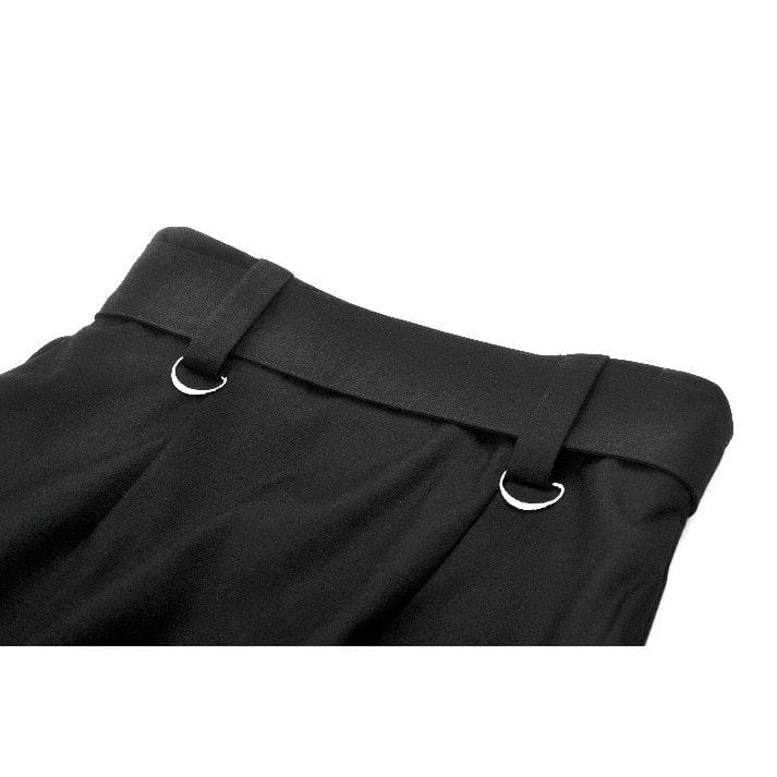 Darkinlove Women's Punk Metal Chain Belt with Straps