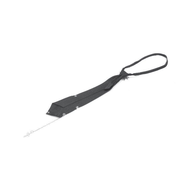 Darkinlove Women's Punk Metal Chain Necktie