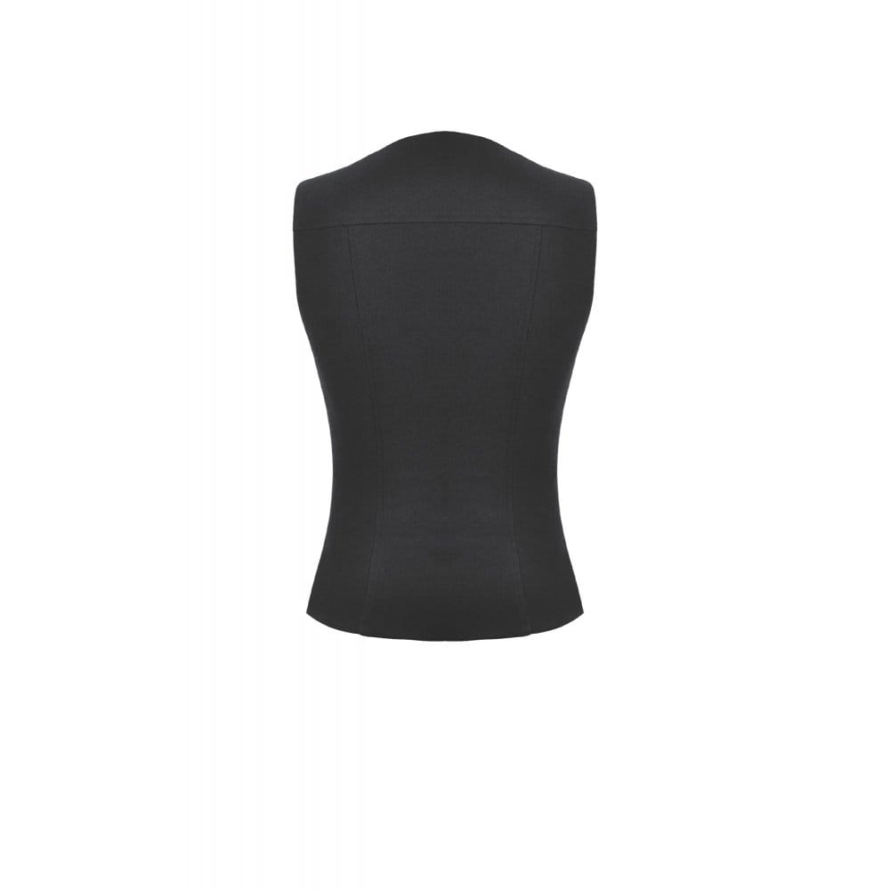 Darkinlove Women's Punk Ring Cutout Tank Top