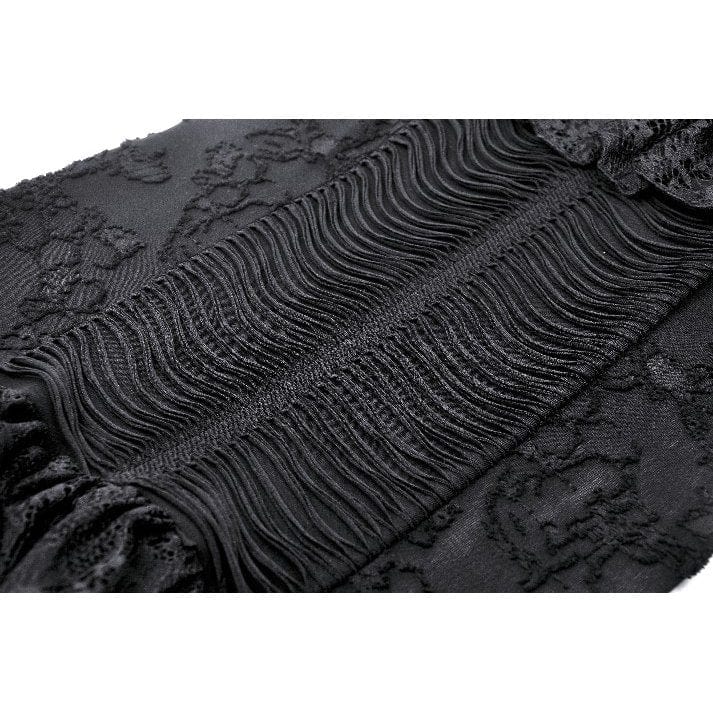 Darkinlove Women's Punk Strap Distressed Party Slip Dress