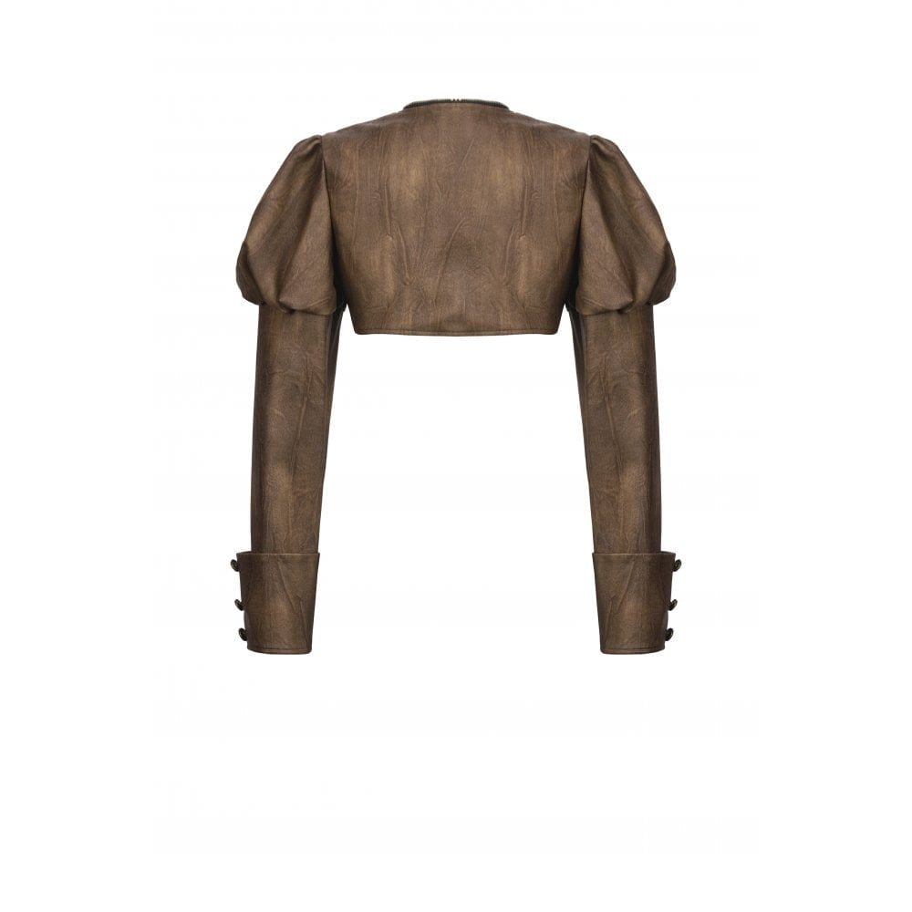 Darkinlove Women's Steampunk Puff Sleeved Cape