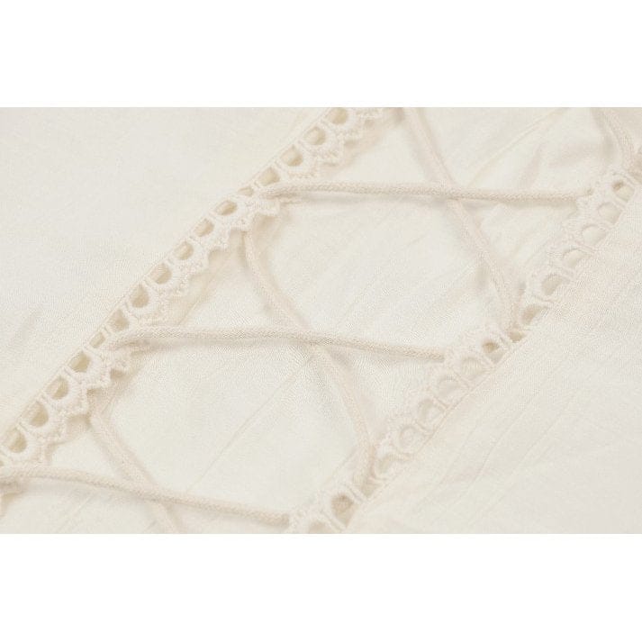 Darkinlove Women's Stempunk Lace-up Layered Flared Sleeved Shirt