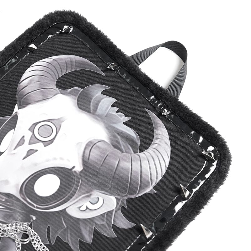 DEVIL FASHION Devil Fashion Hitt Pattern Chain Bag