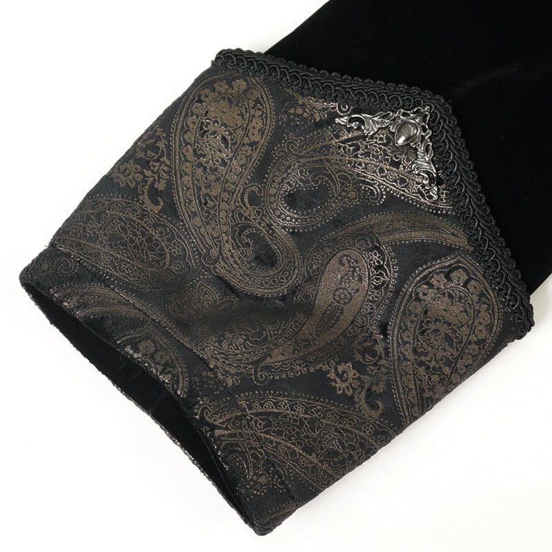 DEVIL FASHION Men's Gothic Lapel Single-breasted Jacket