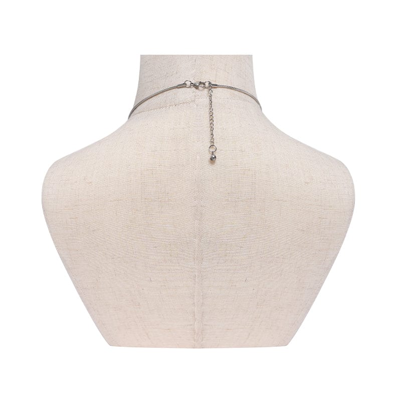 DEVIL FASHION Women's Cyberpunk Alien-Core Crying Robot Necklace