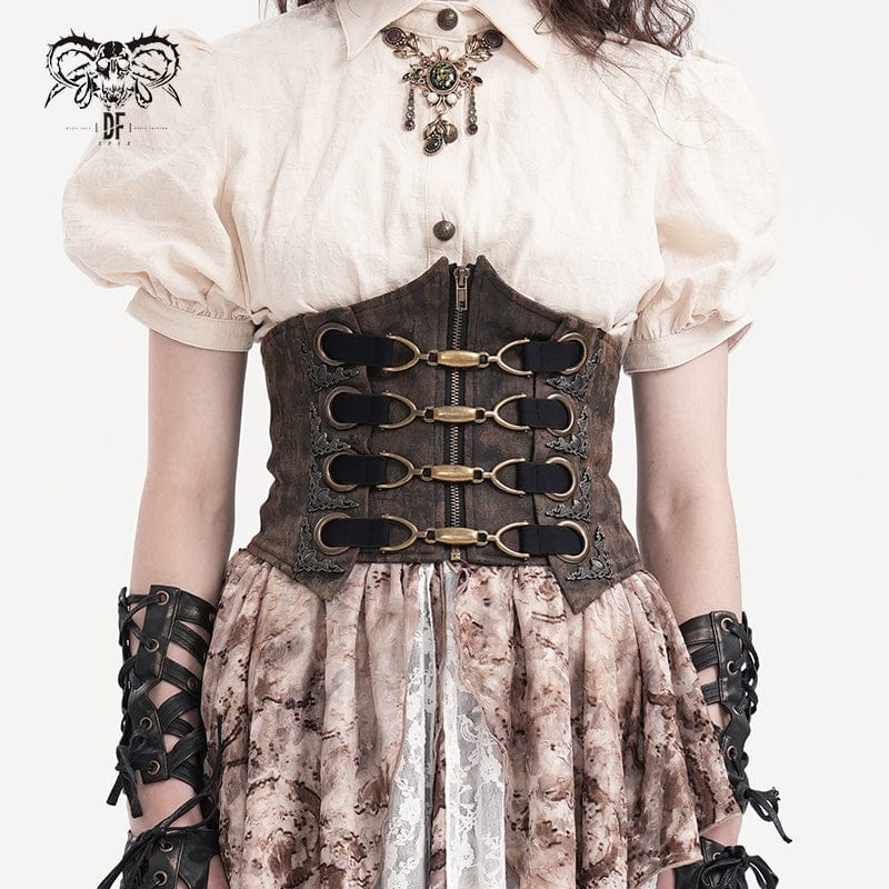 modello di corsetto sottoseno steampunk