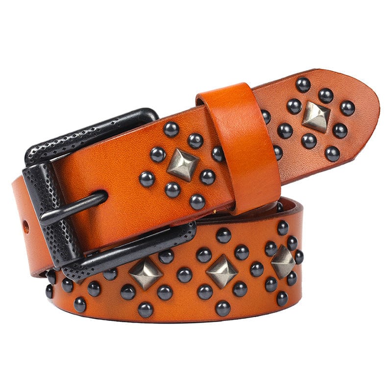 Kobine Men's Gothic Studded Belt