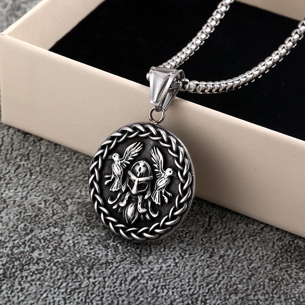 Kobine Men's Punk Bird Necklace