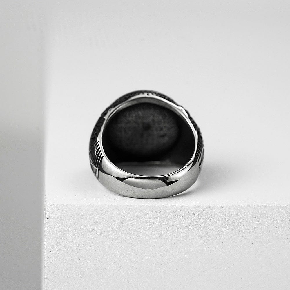 Kobine Men's Punk Celtic Knot Celtic Tree of Life Ring