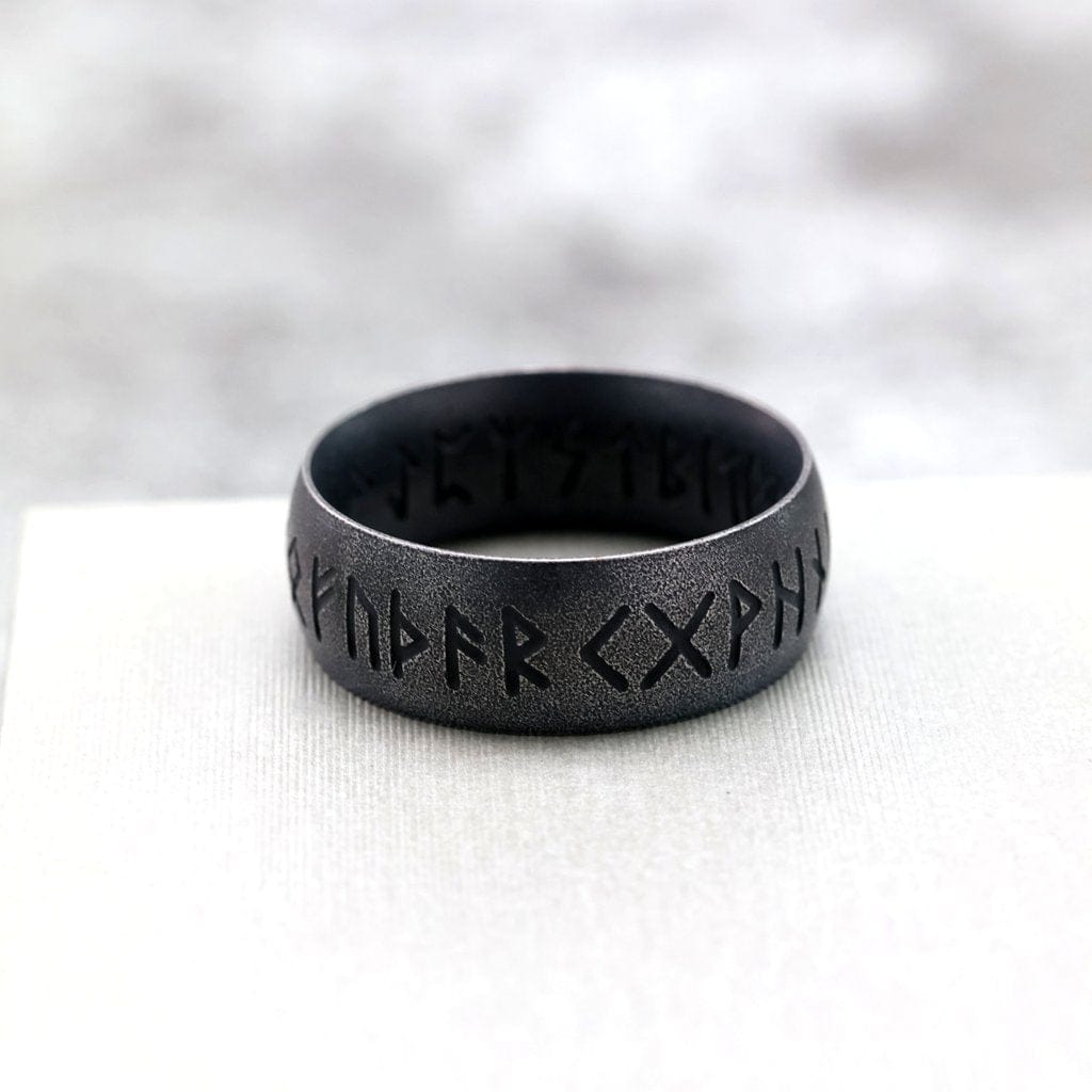 Kobine Men's Punk Letter Ring