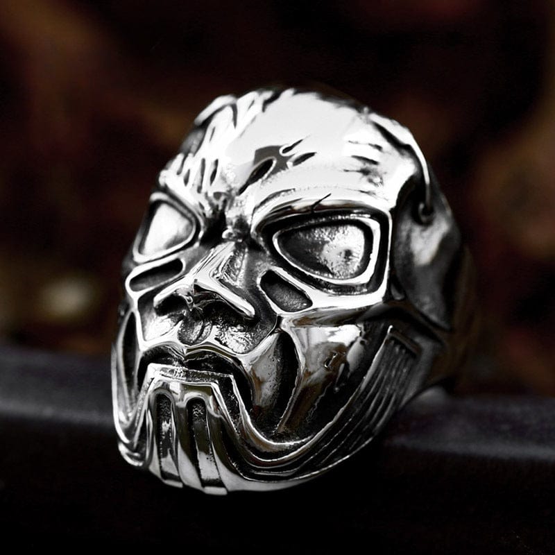 Kobine Men's Punk Skeleton Ring