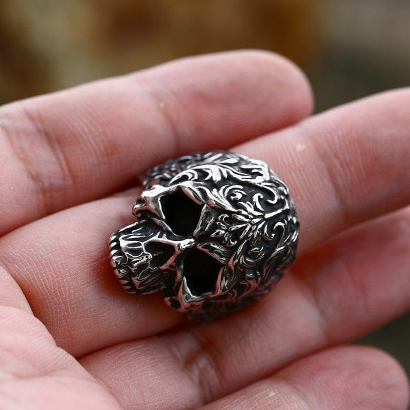Kobine Men's Punk Skull Ring