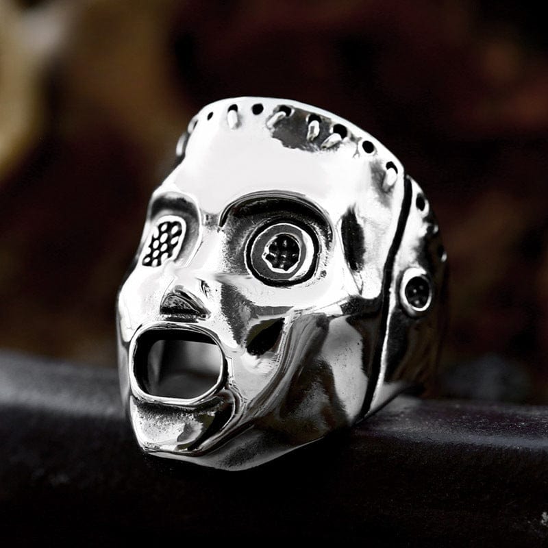 Kobine Men's Punk Skull Ring