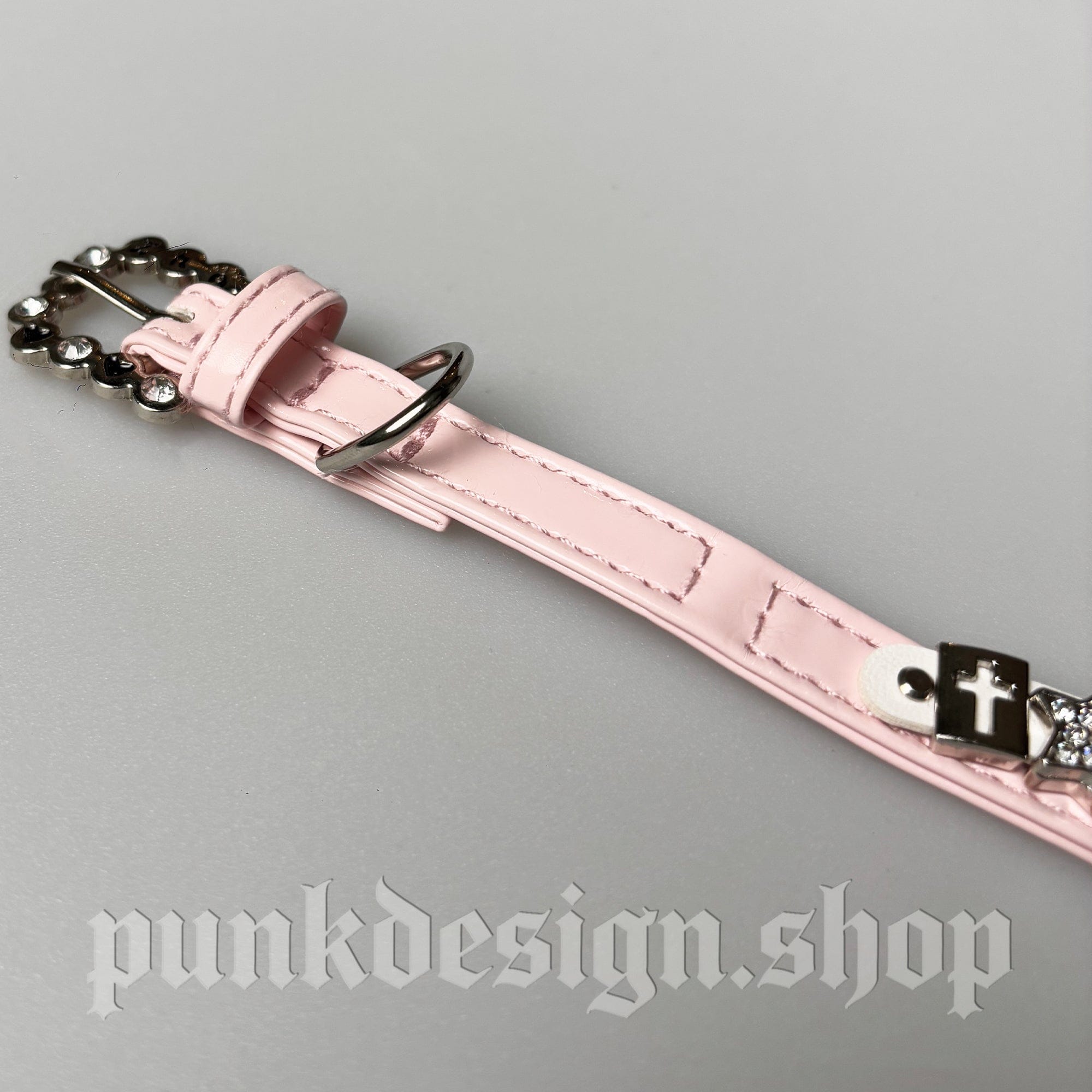 Kobine Pet's Gothic Double-layer Imitation Pearl Cat Choker