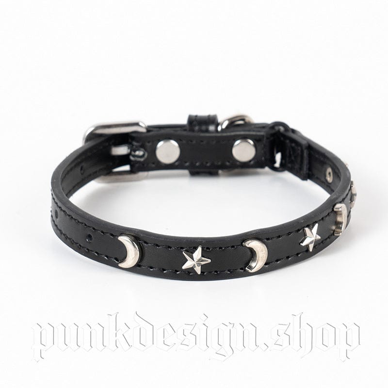 Kobine Pet's Gothic Moon&Star Cat Collar