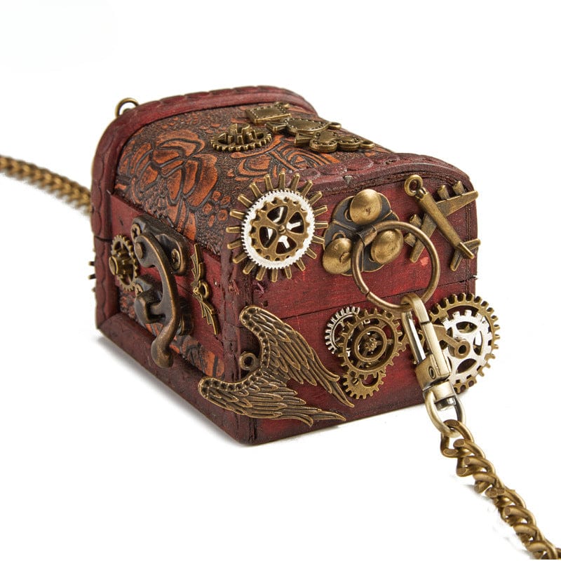 Kobine Unisex Steampunk Gear Woody Bag