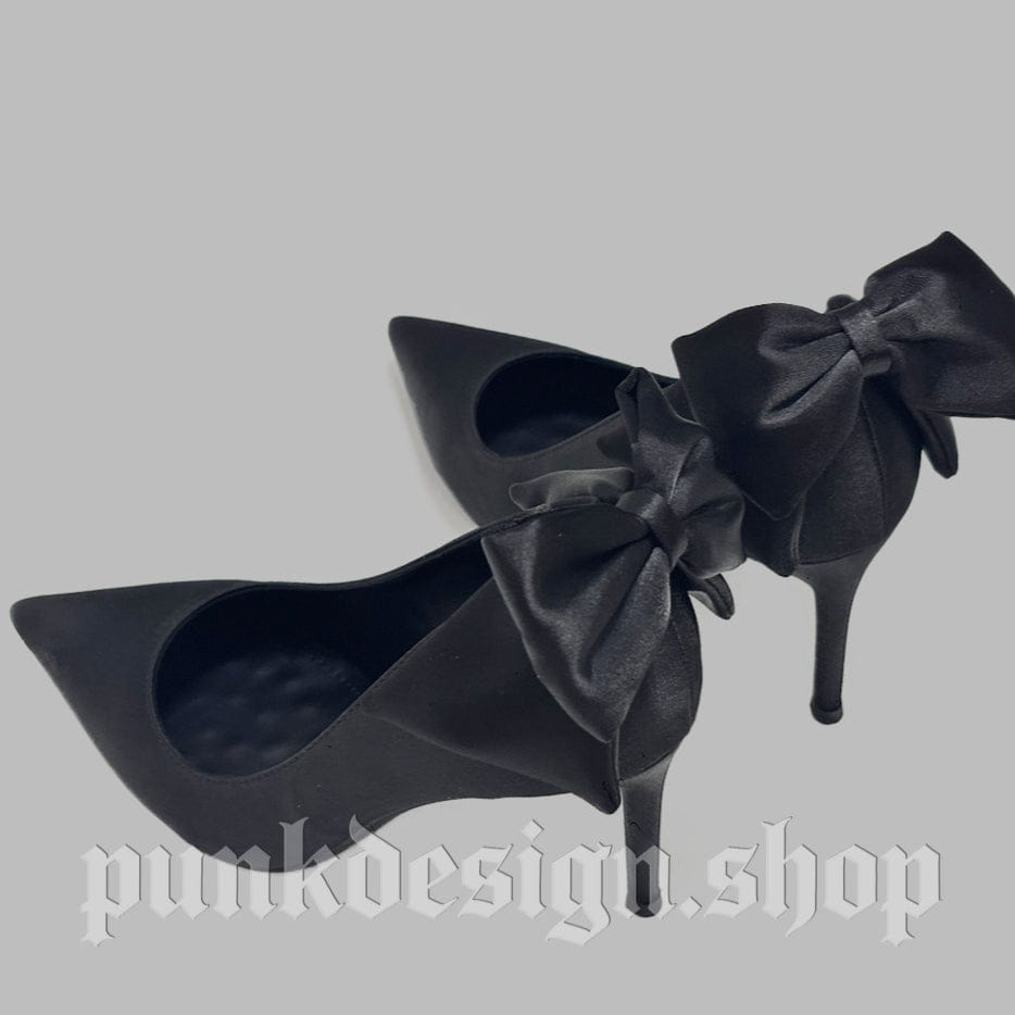 Kobine Women's Gothic Bowknot Stilettos