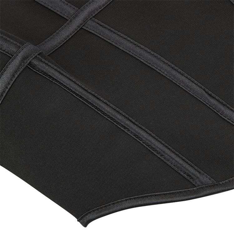 Kobine Women's Gothic Matte Lace-up Overbust Corset