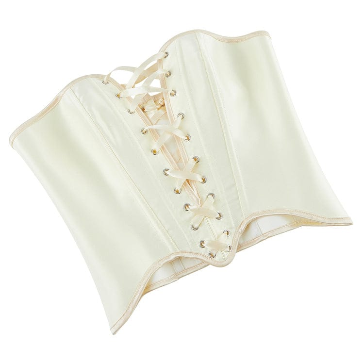 Kobine Women's Gothic Plunging Lace-up Overbust Corset