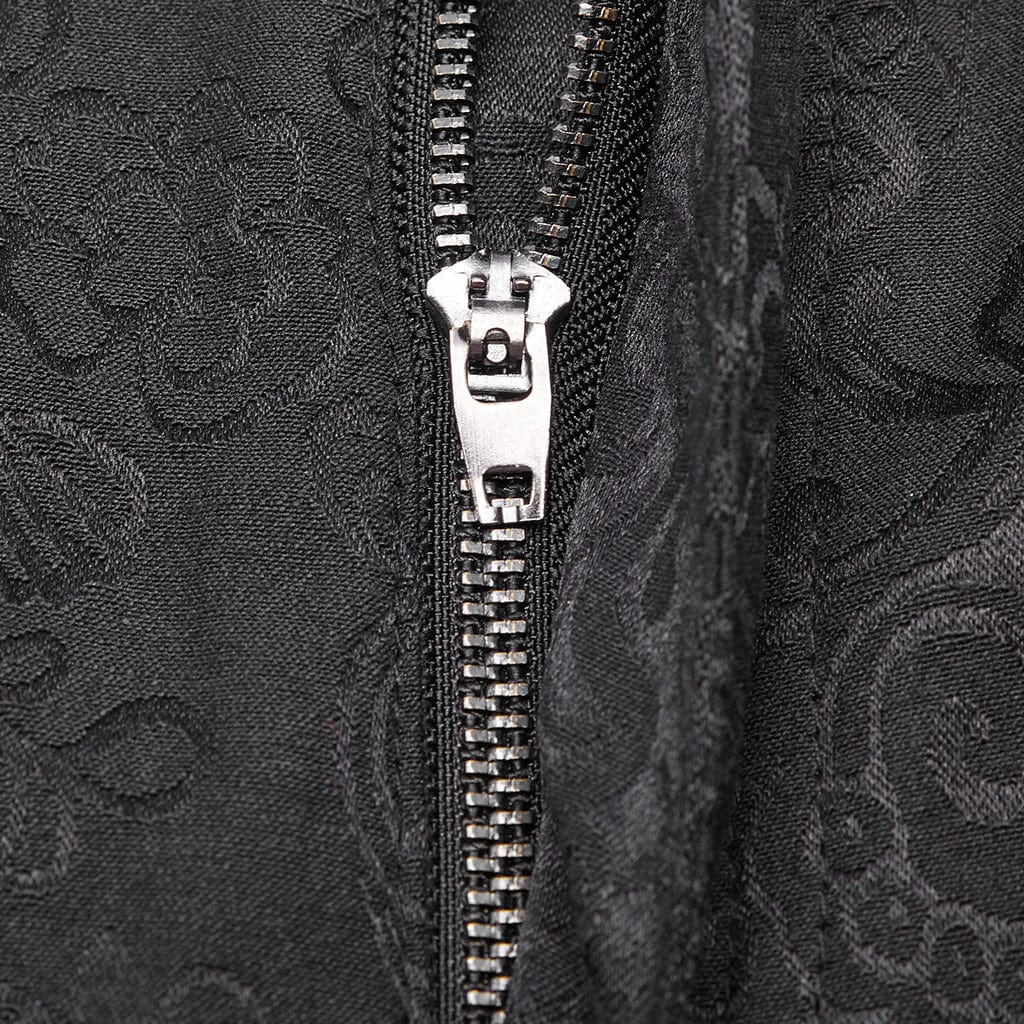 PUNK RAVE Men's Gothic Blood Jacquard Suit Pants