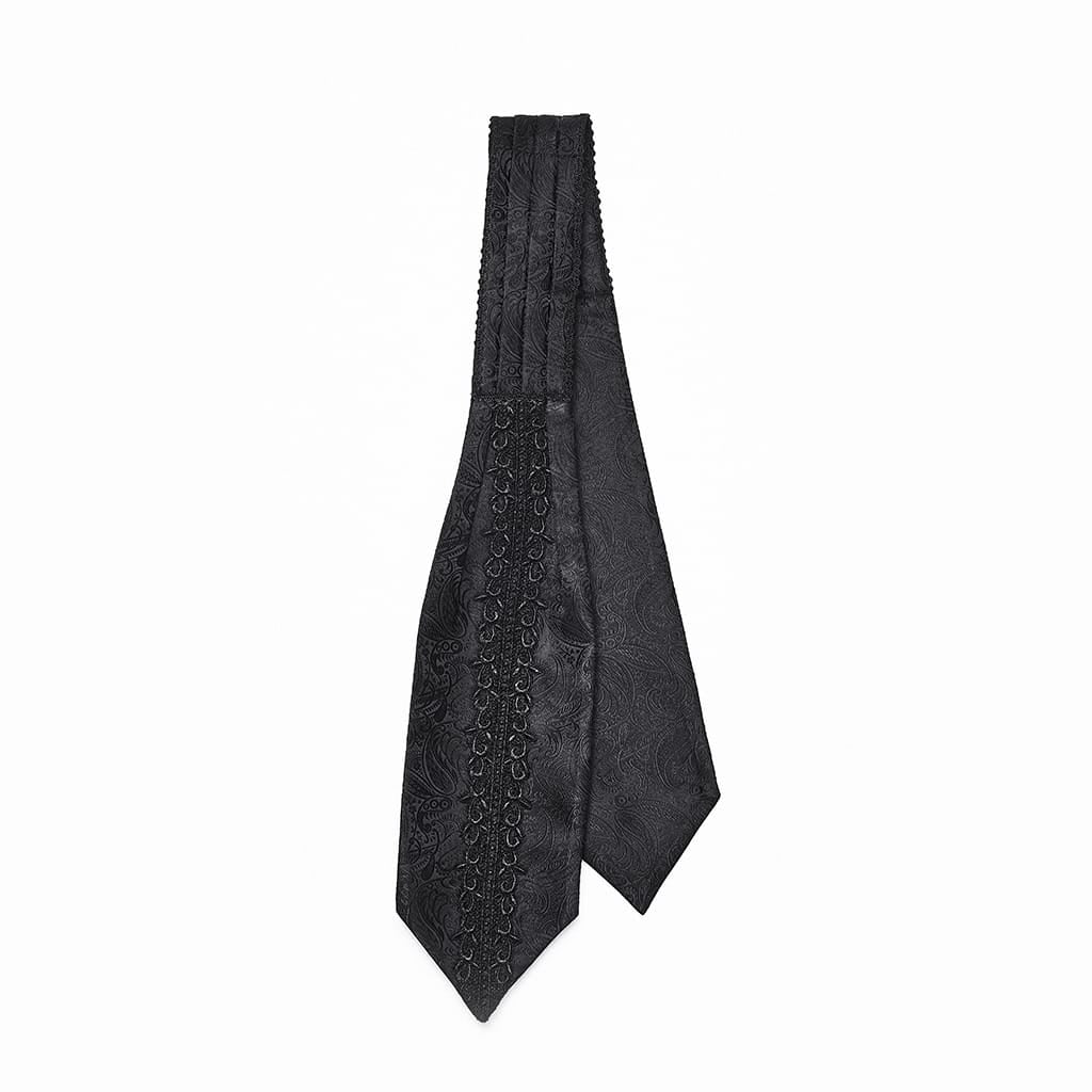 PUNK RAVE Men's Gothic Decal Tie