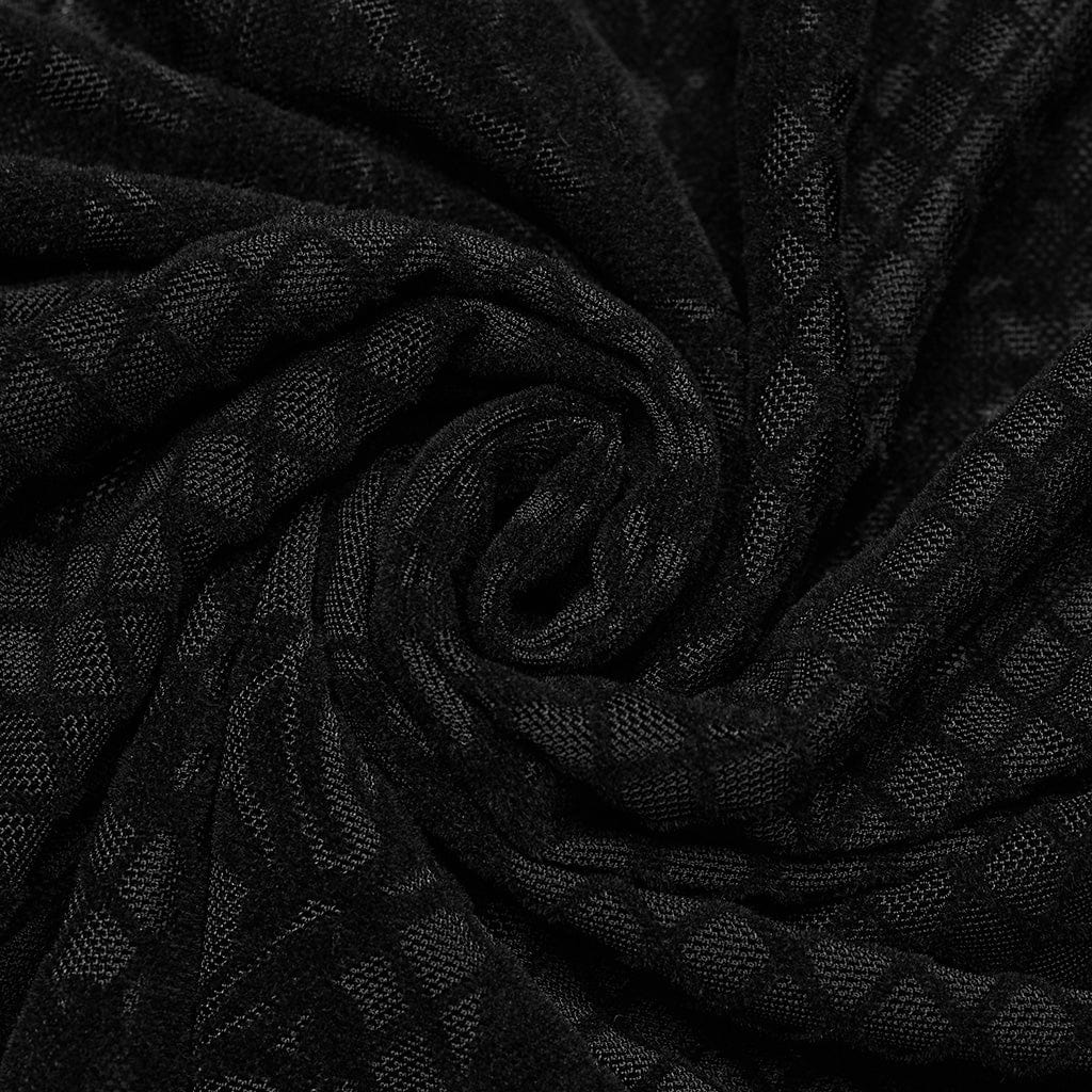 PUNK RAVE Women's Gothic Totem Mesh Shirt