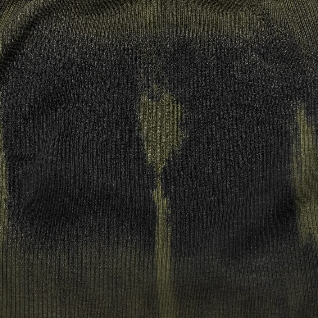 PUNK RAVE Women's Punk Buckle Eyelet Bustier Black-green