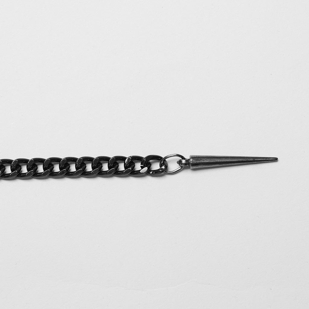 PUNK RAVE Women's Punk Chain Stud Body Harness