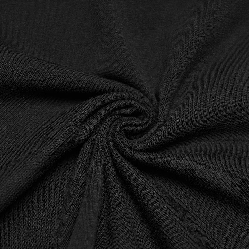 PUNK RAVE Women's Punk Cutout Rivets Tank Top