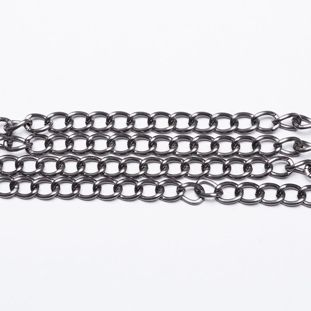 PUNK RAVE Women's Punk Skull Chain Harness