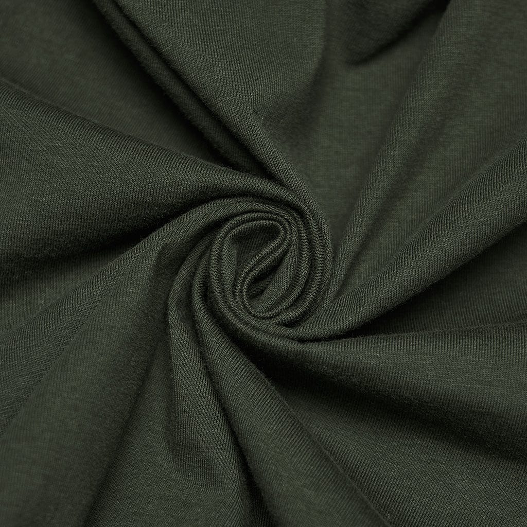 PUNK RAVE Women's Punk Spiders&Web Printed Tattered Tank Top Black-Green