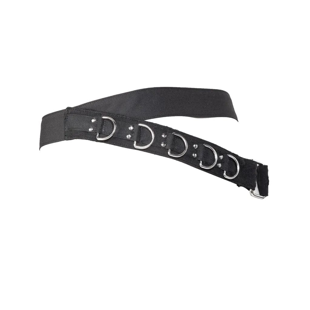 RNG Women's Punk Ripped Nailed Waist Bag