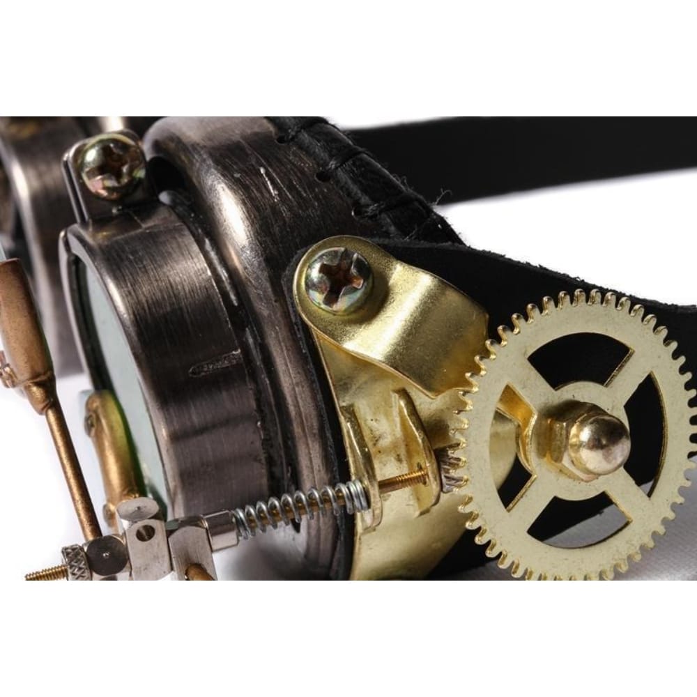 RQ-BL Women's Steampunk Gear Buckle Goggle