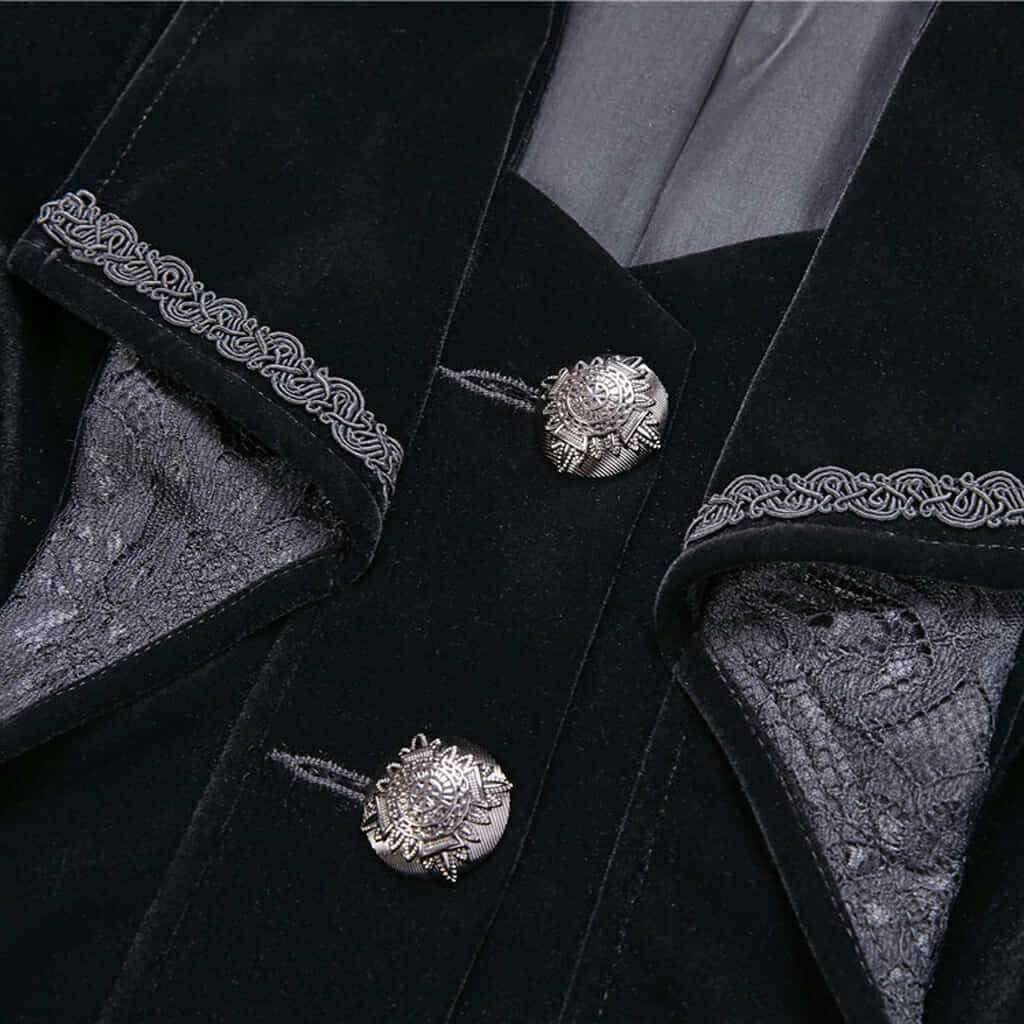 Darkinlove Women's Vintage Asymmetrical Coat