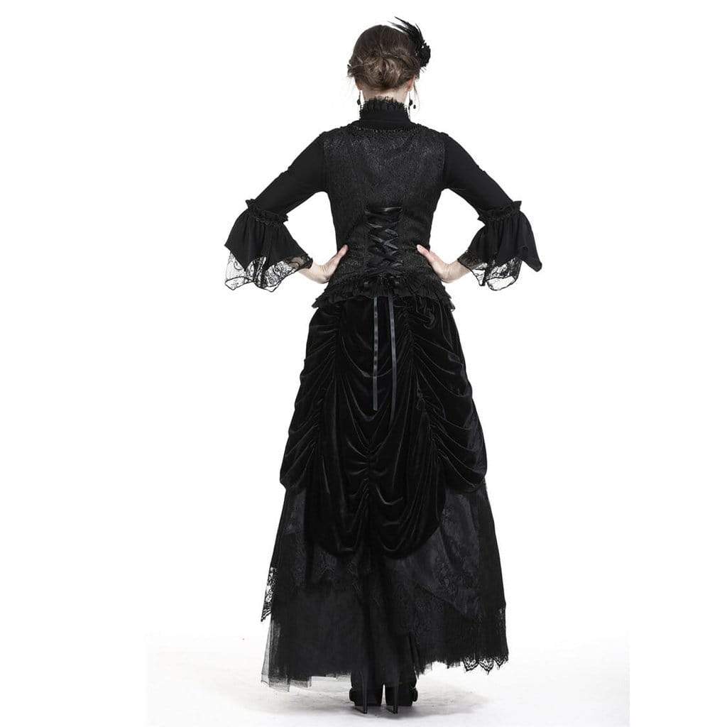 Women's Vintage Goth Vest