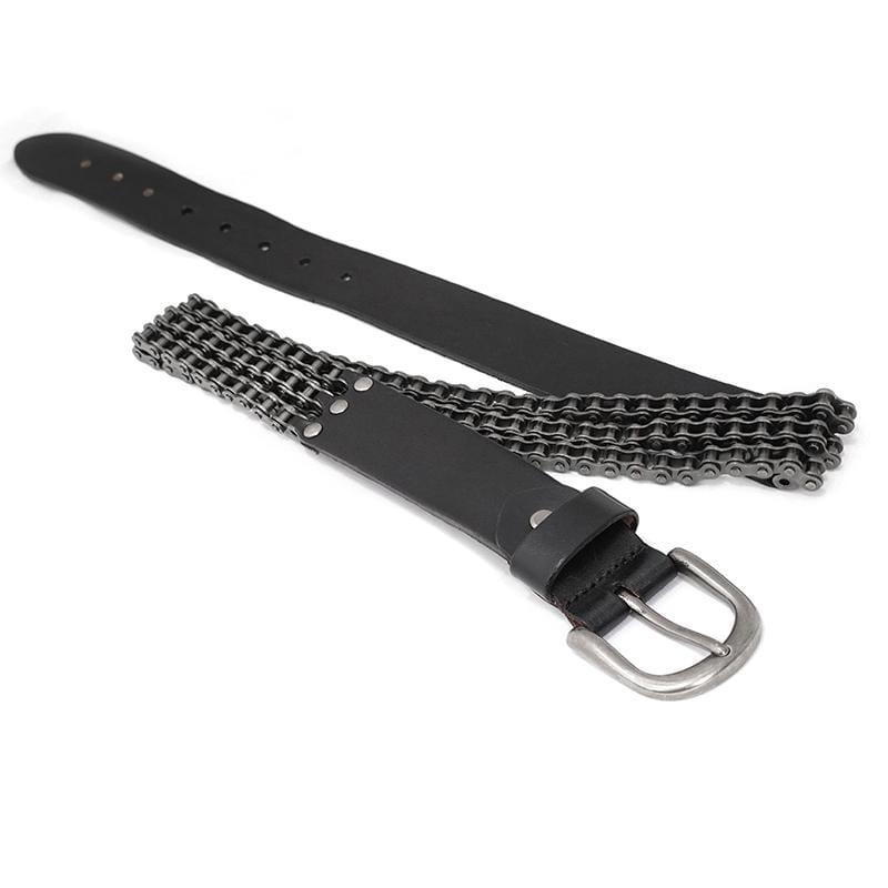 DEVIL FASHION Men's Chains Joint Waist Belts