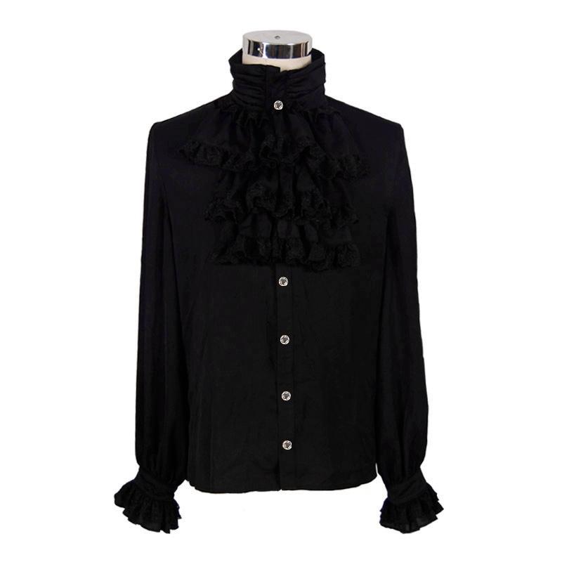 Men's Vintage Ruffled Shirt