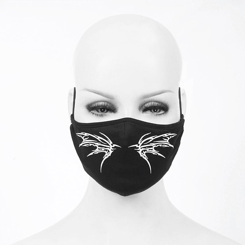 DEVIL FASHION Unisex Punk Swallow Mask